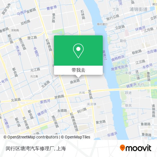 闵行区塘湾汽车修理厂地图