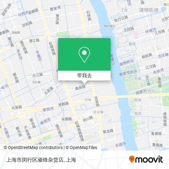 上海市闵行区顽锋杂货店地图