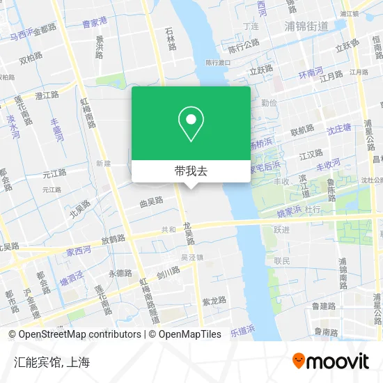 汇能宾馆地图