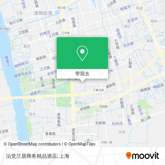 泊觉兰居商务精品酒店地图