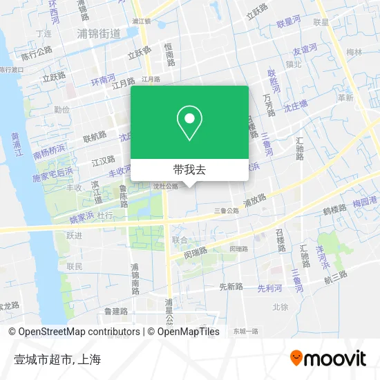 壹城市超市地图