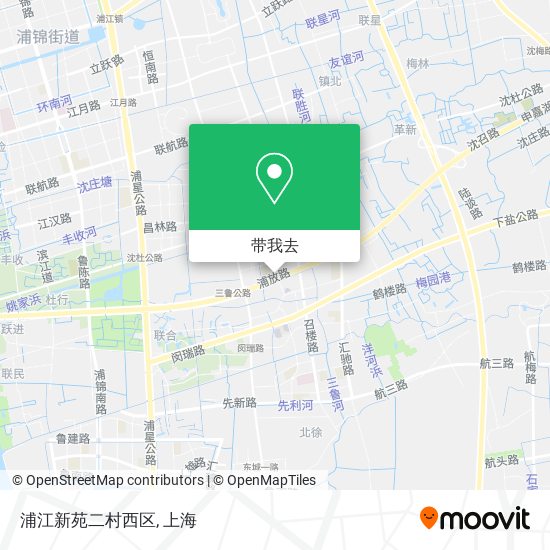 浦江新苑二村西区地图