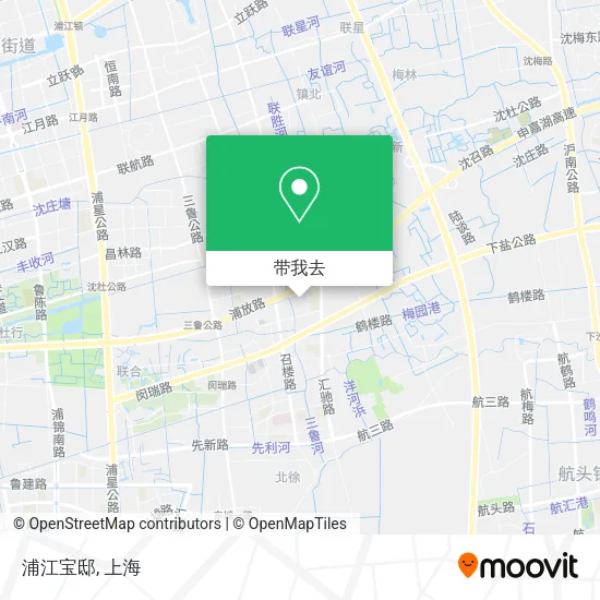 浦江宝邸地图