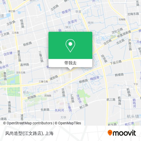 风尚造型(江文路店)地图
