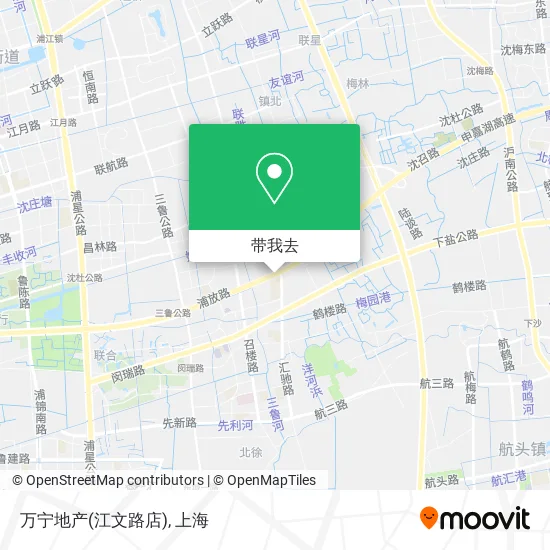 万宁地产(江文路店)地图