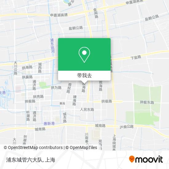浦东城管六大队地图