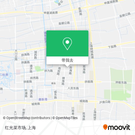 红光菜市场地图