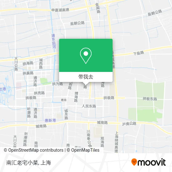 南汇老宅小菜地图