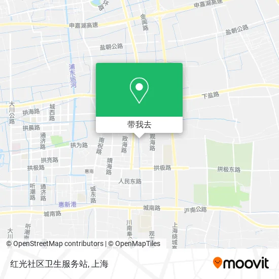 红光社区卫生服务站地图