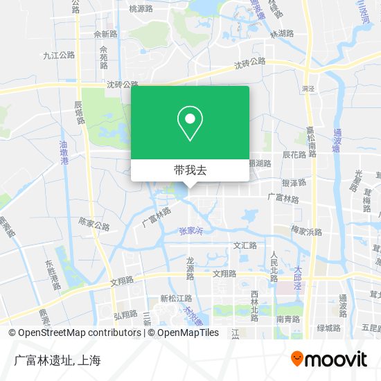 广富林遗址地图