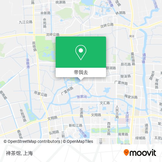 禅茶馆地图