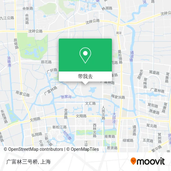 广富林三号桥地图