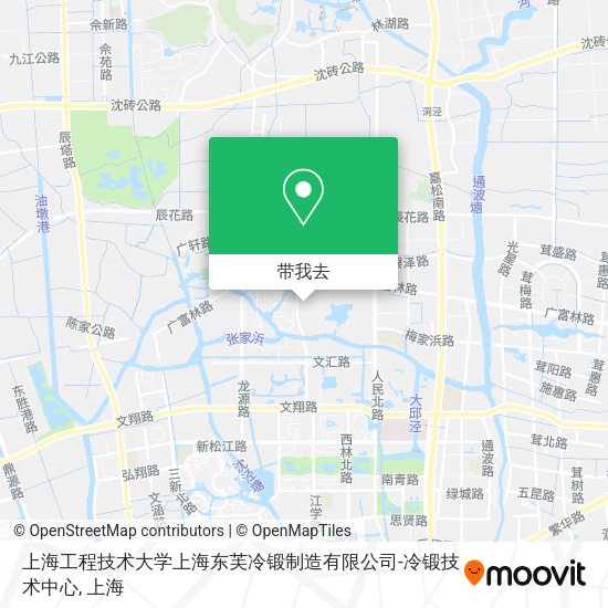 上海工程技术大学上海东芙冷锻制造有限公司-冷锻技术中心地图