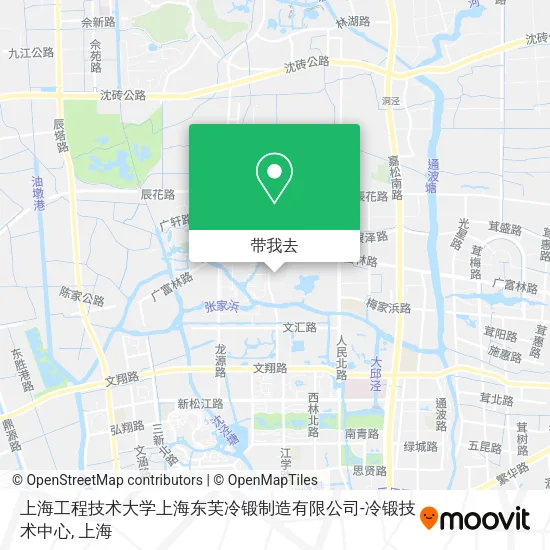 上海工程技术大学上海东芙冷锻制造有限公司-冷锻技术中心地图