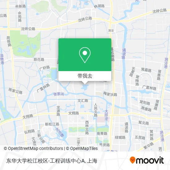 东华大学松江校区-工程训练中心A地图