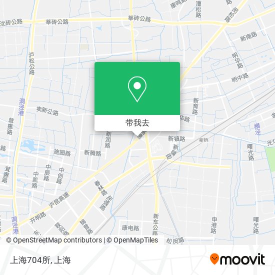 上海704所地图