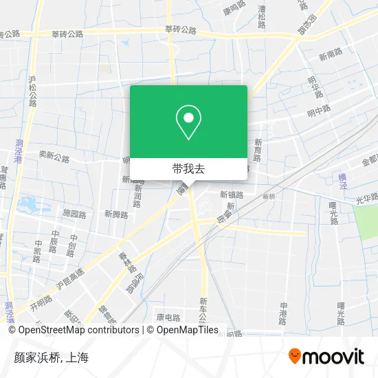 颜家浜桥地图