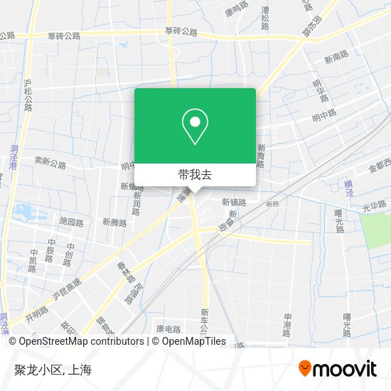 聚龙小区地图