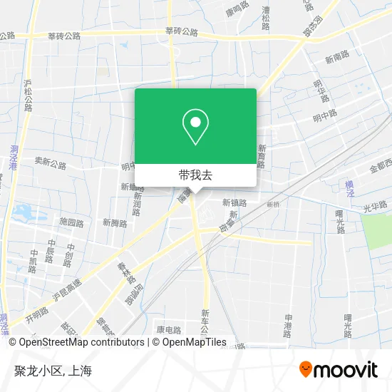 聚龙小区地图