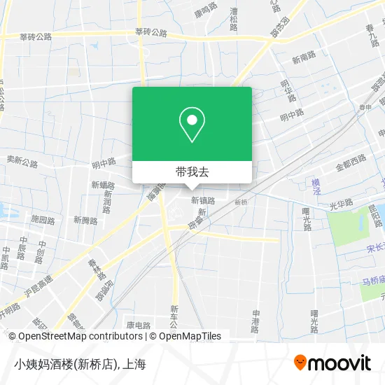 小姨妈酒楼(新桥店)地图