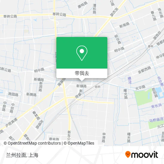 兰州拉面地图