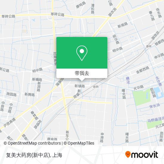 复美大药房(新中店)地图