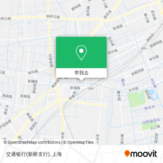 交通银行(新桥支行)地图