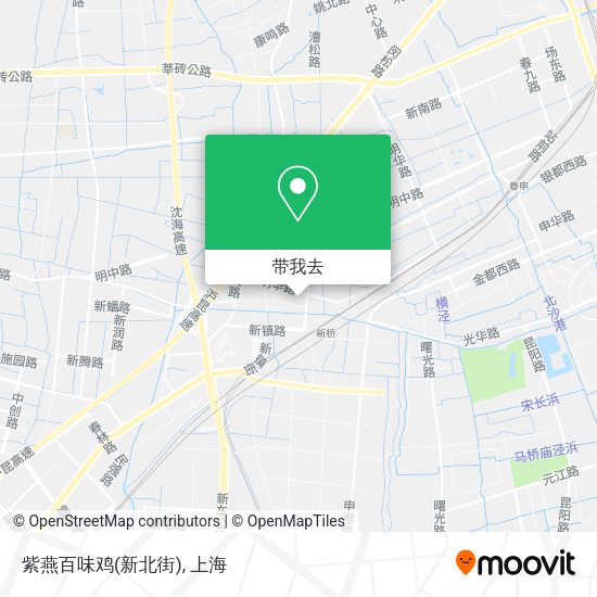 紫燕百味鸡(新北街)地图
