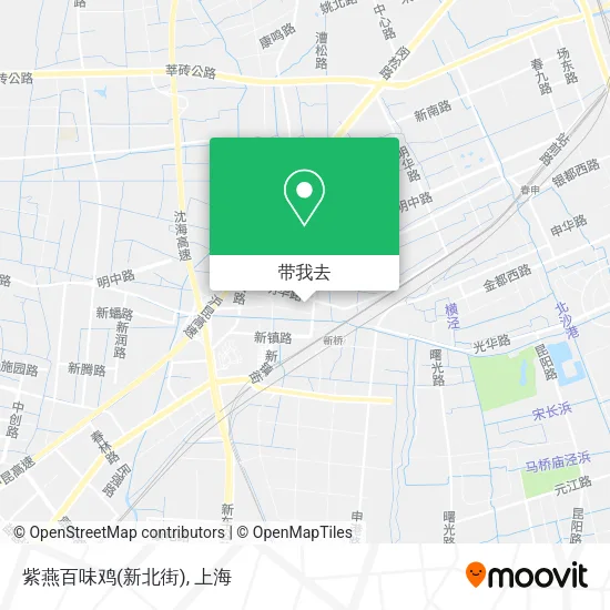 紫燕百味鸡(新北街)地图