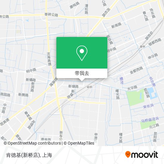 肯德基(新桥店)地图