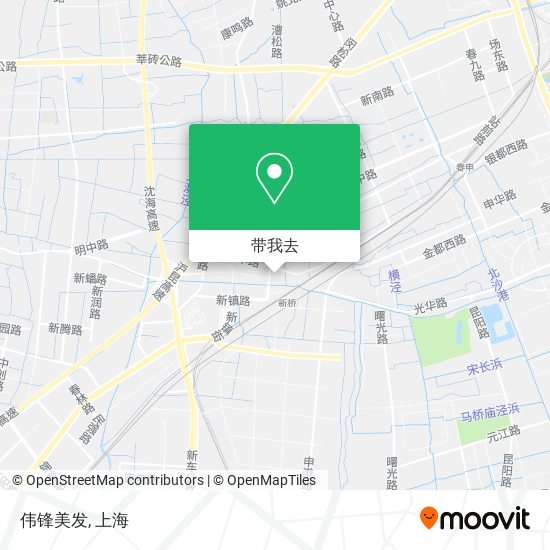 伟锋美发地图