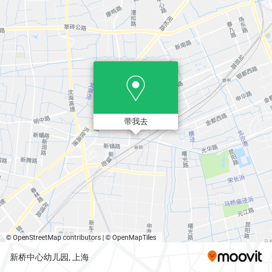 新桥中心幼儿园地图