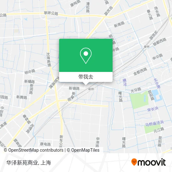 华泽新苑商业地图