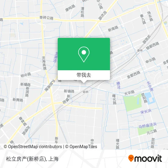 松立房产(新桥店)地图