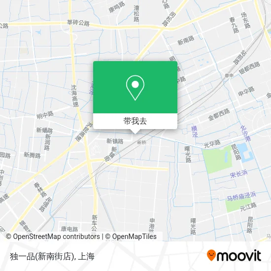 独一品(新南街店)地图