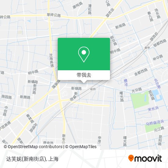 达芙妮(新南街店)地图