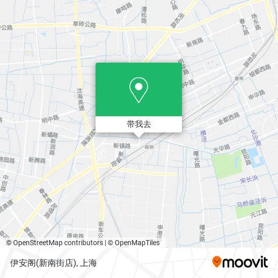 伊安阁(新南街店)地图
