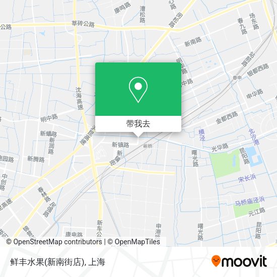 鲜丰水果(新南街店)地图
