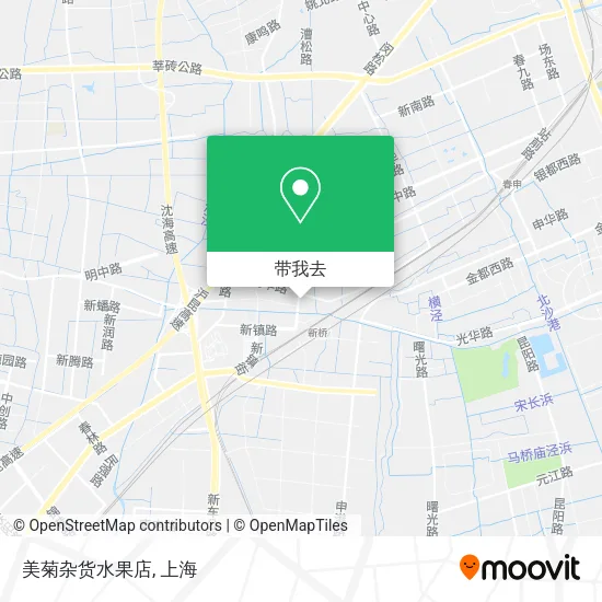 美菊杂货水果店地图