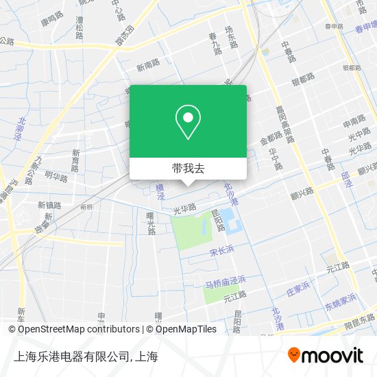 上海乐港电器有限公司地图