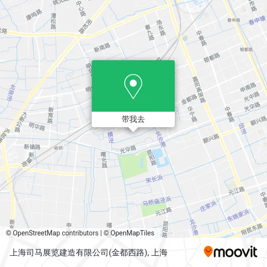 上海司马展览建造有限公司(金都西路)地图