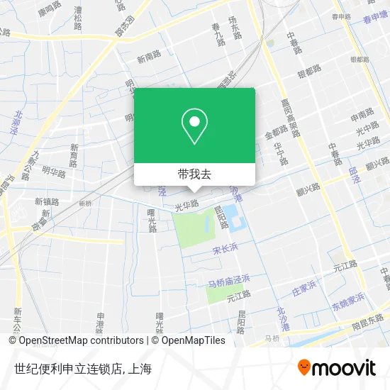 世纪便利申立连锁店地图