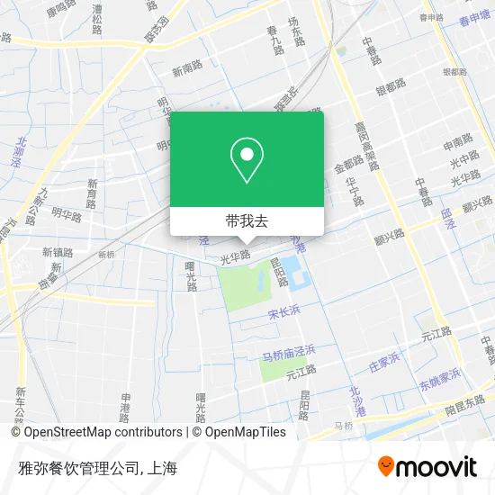 雅弥餐饮管理公司地图