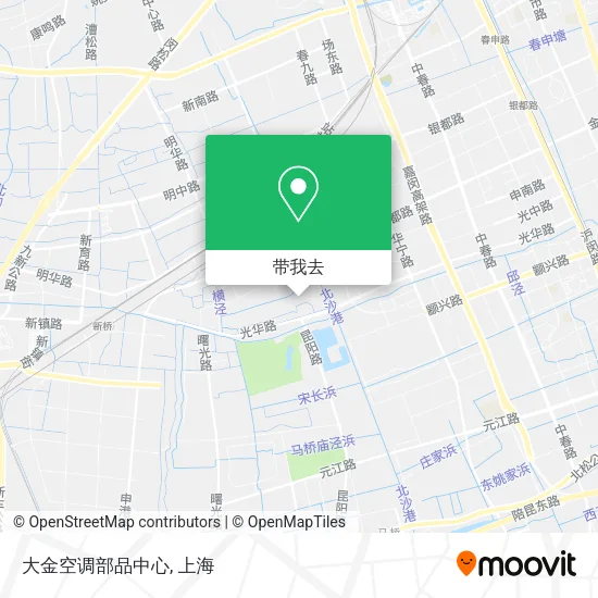 大金空调部品中心地图