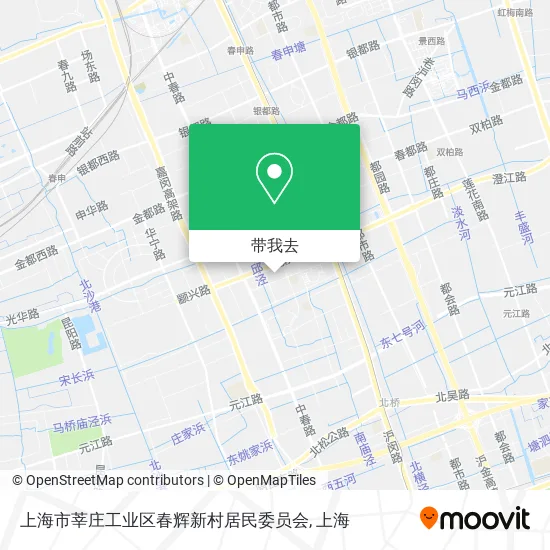 上海市莘庄工业区春辉新村居民委员会地图
