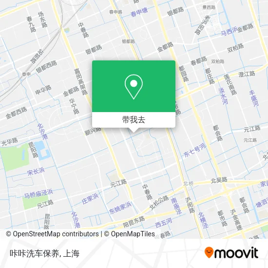 咔咔洗车保养地图