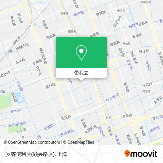 罗森便利店(颛兴路店)地图