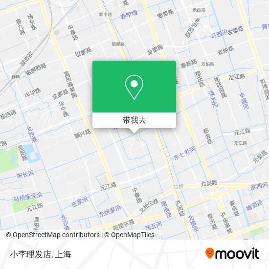 小李理发店地图