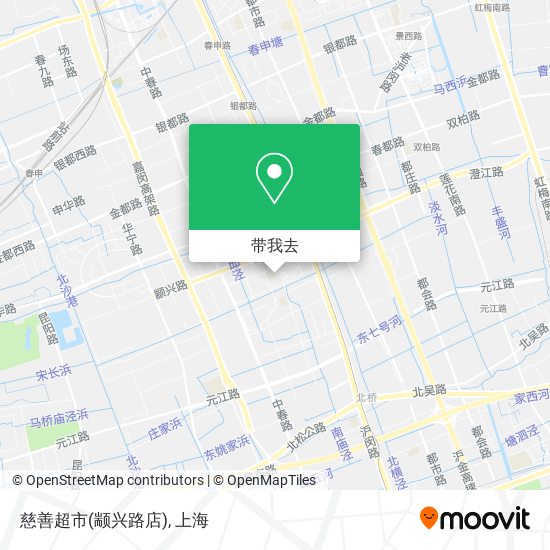 慈善超市(颛兴路店)地图