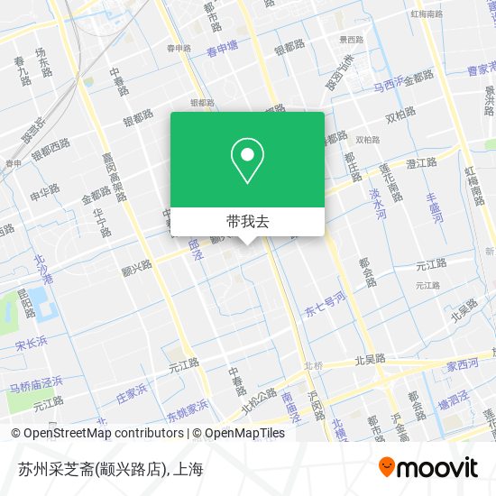 苏州采芝斋(颛兴路店)地图